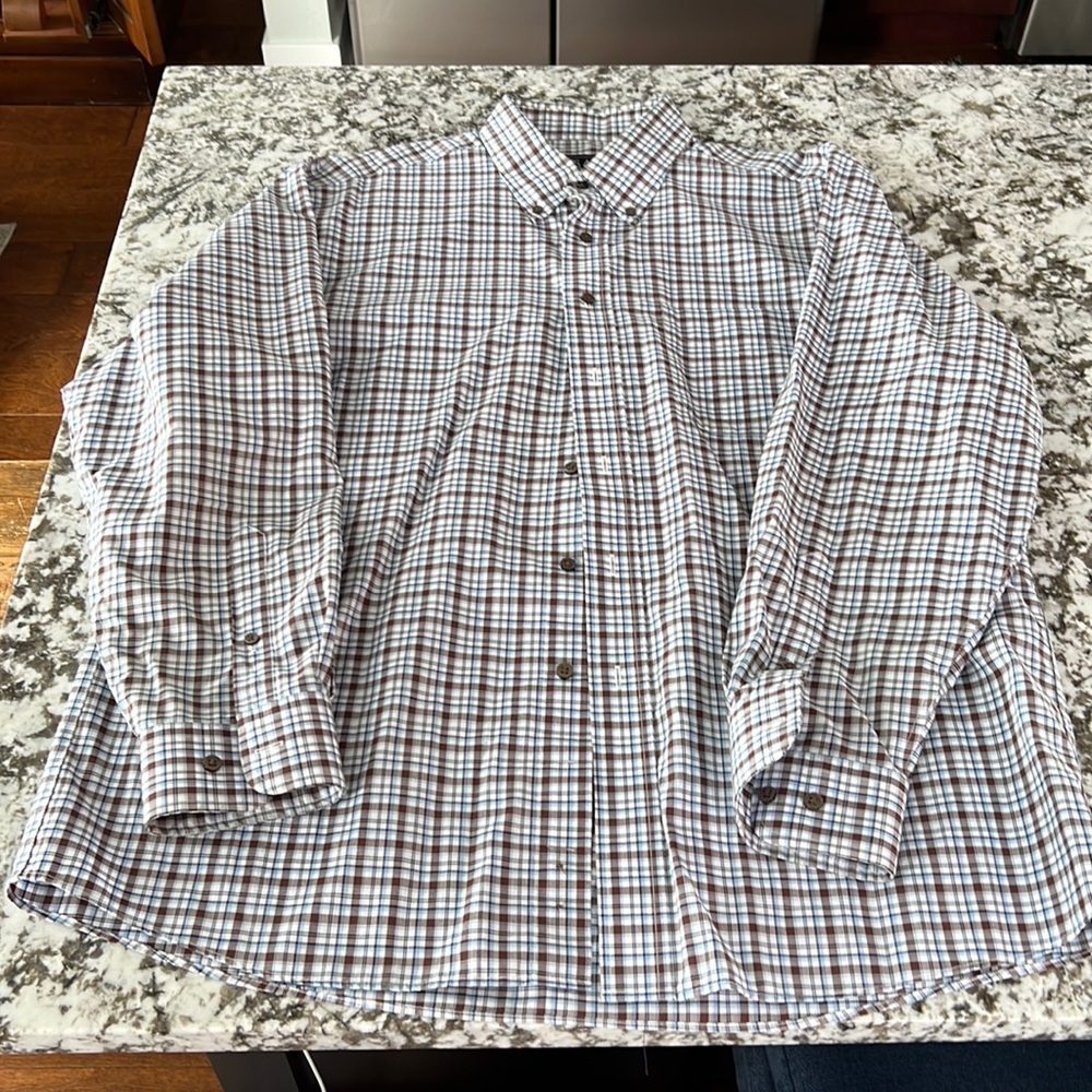 Jos A. Bank Dress Shirt Traditional Fit L/G